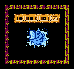The Black Bass (1989) (NES)   © HOT B 1988    1/3