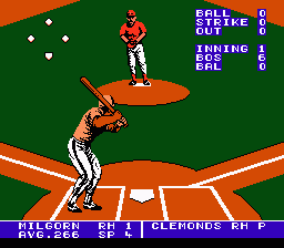 Bo Jackson Baseball (NES)   © Data East 1991    2/3