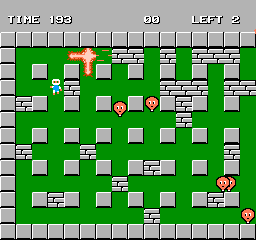 Bomberman (1985) (NES)   © Hudson 1985    2/3