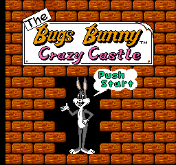 The Bugs Bunny Crazy Castle (NES)   © Seika 1989    1/3