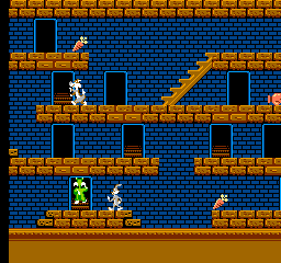 The Bugs Bunny Crazy Castle (NES)   © Seika 1989    3/3