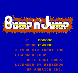 Burnin' Rubber (NES)   © Vic Tokai 1986    1/3