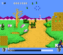 Cabal (NES)   © Milton Bradley 1990    2/3