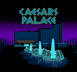 Caesar's Palace (NES)   © Virgin 1992    1/3