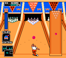 Championship Bowling (NES)   © Romstar 1989    2/3