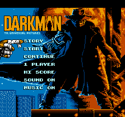 Darkman (NES)   © Ocean 1991    1/3
