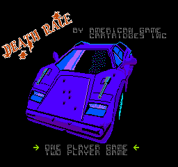 Death Race (1990) (NES)   © Home Entertainment Suppliers 1990    1/3