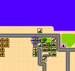 Desert Commander (NES)   © Seika 1988    2/3