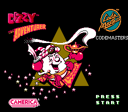 Dizzy The Adventurer (NES)   © Camerica 1993    1/3