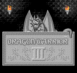 Dragon Quest III (NES)   © Enix 1988    1/3