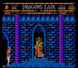 Dragon's Lair (NES)   © Sony Imagesoft 1990    3/3