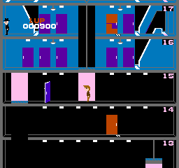 Elevator Action (NES)   © Taito 1985    3/3