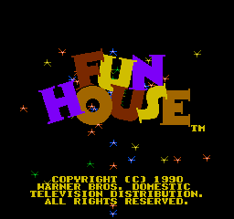 Fun House (NES)   © Hi Tech Expressions 1991    1/3