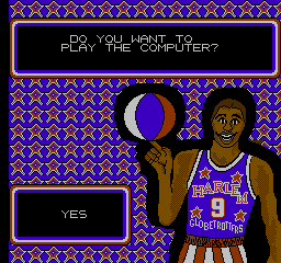 Harlem Globetrotters (NES)   © GameTek 1991    2/3