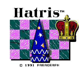 Hatris (NES)   © Bullet Proof 1992    1/3