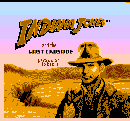 Indiana Jones And The Last Crusade (NES)   © Taito 1991    1/3