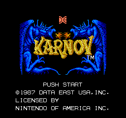 Karnov (NES)   © Data East 1987    1/3