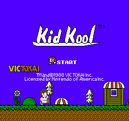 Kid Kool (NES) &nbsp; &copy; Vic Tokai 1988 &nbsp;  1/3