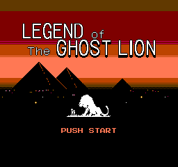 Ghost Lion (NES)   © Kemco 1989    1/3
