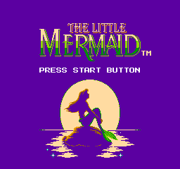 The Little Mermaid (NES)   © Capcom 1991    1/3