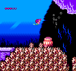 The Little Mermaid (NES)   © Capcom 1991    2/3