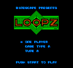 Loopz (NES)   © Mindscape 1990    1/3
