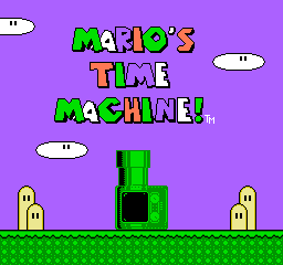 Mario's Time Machine (NES)   © Mindscape 1994    1/3