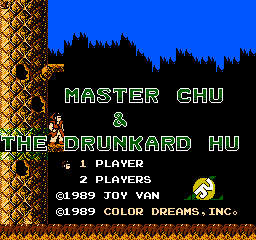Master Chu And The Drunkard Hu (NES)   © Color Dreams 1989    1/3