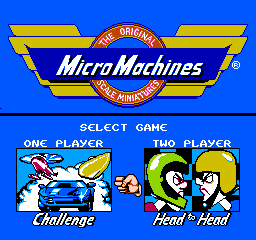 Micro Machines (NES)   © Camerica 1991    1/3
