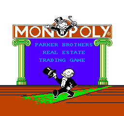 Monopoly (NES)   © Parker Bros. 1991    1/3