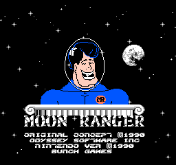 Moon Ranger (NES)   © Bunch Games 1990    1/3