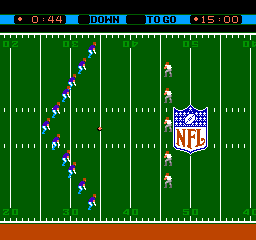 NFL Football (1989) (NES)   © LJN 1989    2/3