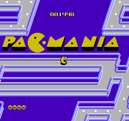 Pac-Mania (NES)   © Tengen 1990    3/3