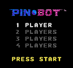 Pinbot (NES)   © Nintendo 1990    1/3