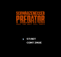 Predator (NES)   © Activision 1988    1/3