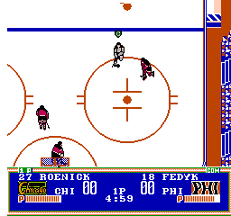 Pro Sport Hockey (NES)   © Jaleco 1993    2/3