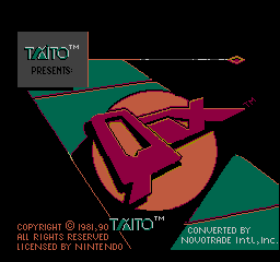 Qix (NES)   © Taito 1991    1/3
