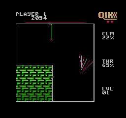 Qix (NES)   © Taito 1991    2/3