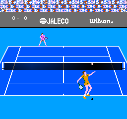 Racket Attack (NES)   © Jaleco 1988    2/3