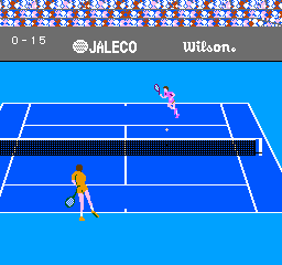Racket Attack (NES)   © Jaleco 1988    3/3