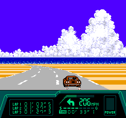 Rad Racer II (NES)   © Square 1990    3/3