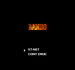 Rambo (NES)   © Acclaim 1987    1/3