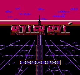 Rollerball (NES) &nbsp; &copy; HAL Laboratory 1988 &nbsp;  1/3