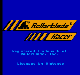 Rollerblade Racer (NES)   © Hi Tech Expressions 1993    1/3