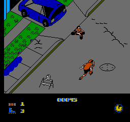 Rollerblade Racer (NES)   © Hi Tech Expressions 1993    2/3