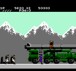 Green Beret (NES)   © Konami 1987    3/3