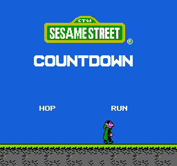 Sesame Street: Countdown (NES)   © Hi Tech Expressions 1992    1/3