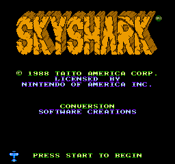 Flying Shark (NES)   © Taito 1989    1/3