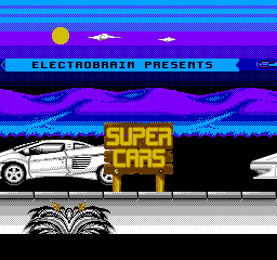Super Cars (NES)   © Electro Brain 1991    1/3