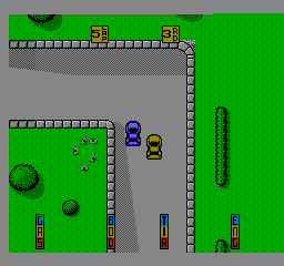 Super Cars (NES)   © Electro Brain 1991    3/3